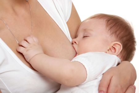 Кормление: причина срыгивание – неправильный захват груди малышом