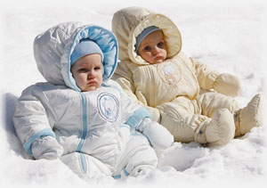 Одеваем пятимесячного ребенка зимой