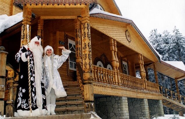 Резиденция Деда Мороза: куда поехать на новый год в России