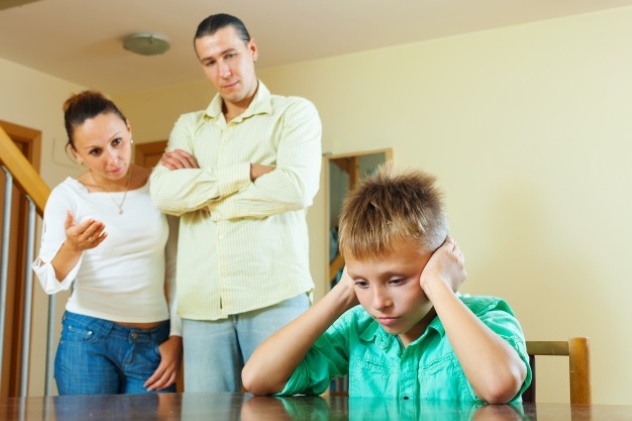 родители вызывают у ребенка чувство вины