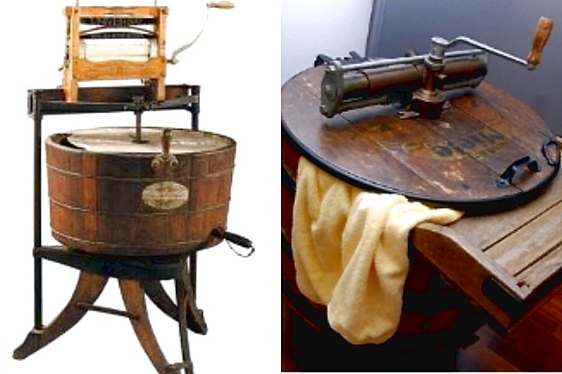 барабан стиральной машины изобретение женщины Эллен Еглуи 