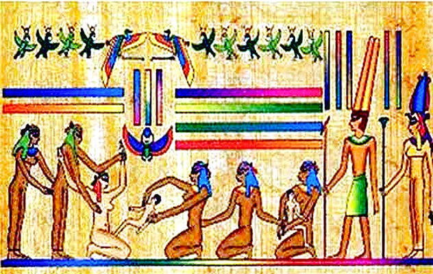 роды в старину в древнем Египте
