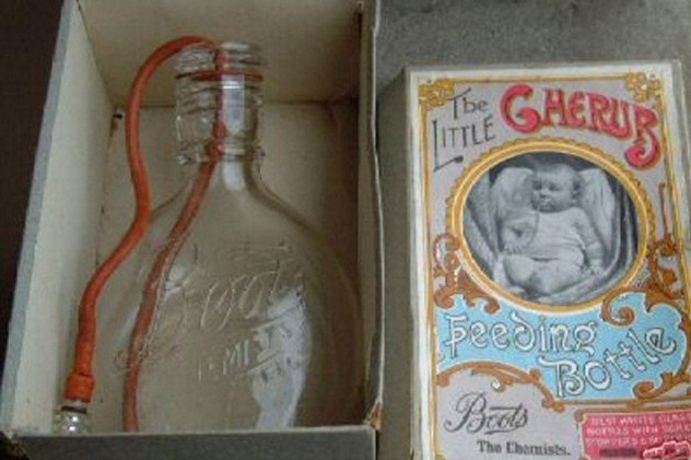 бутылочки-убийцы, как ухаживал за новорожденными в прошлом