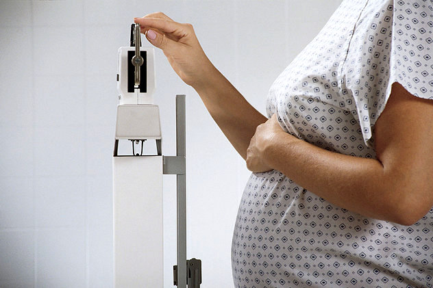 распределение веса при беременности