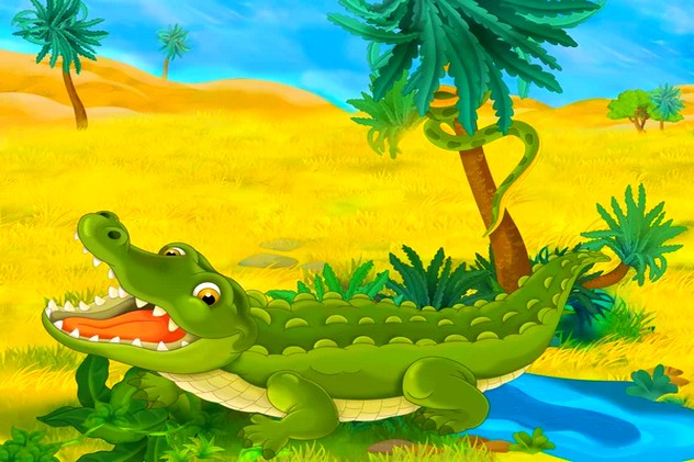 загадки про крокодила