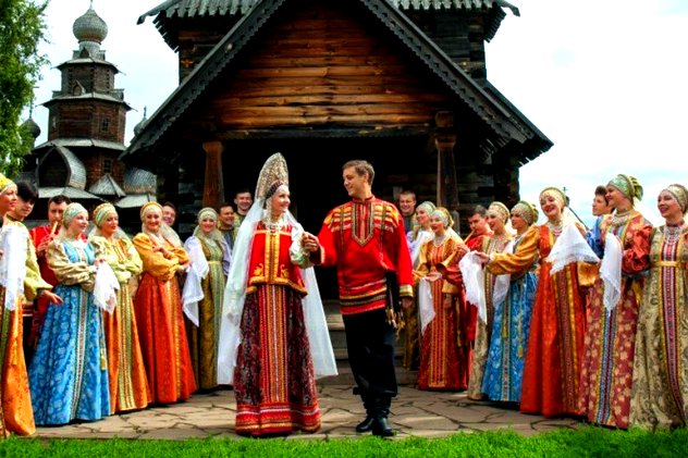 свадебные обычаи и традиции на руси