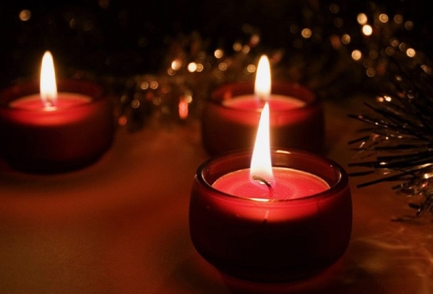 свечи для встречи нового года