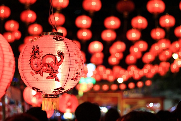 фонарики для китайского нового года