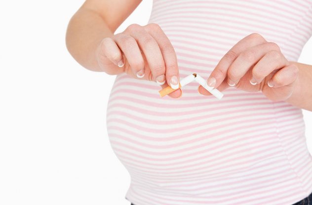 Бросить курить во время беременности