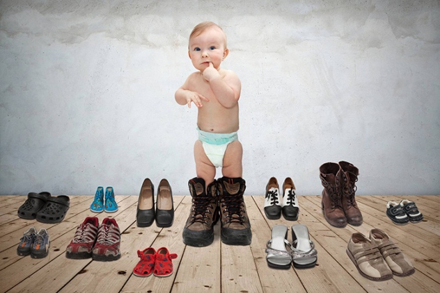 размер обуви у детей