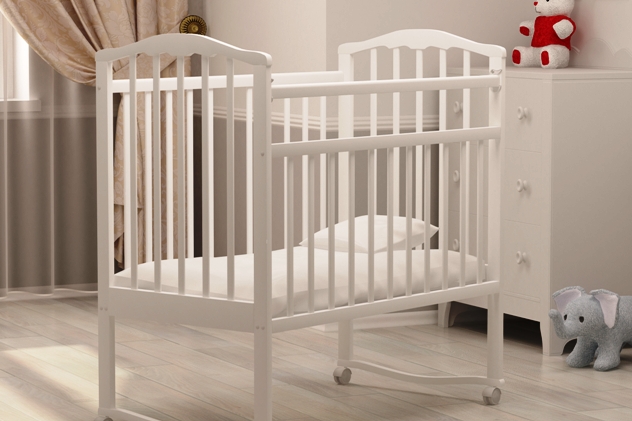 лучшая кроватка для новорожденных Агат Золушка-1