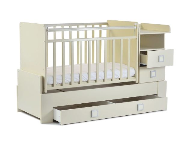 лучшая кроватка для новорожденных СКВ-Компани 83003х