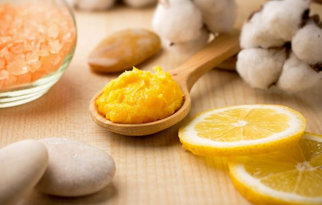 лимонный пилинг для жирной кожи лица