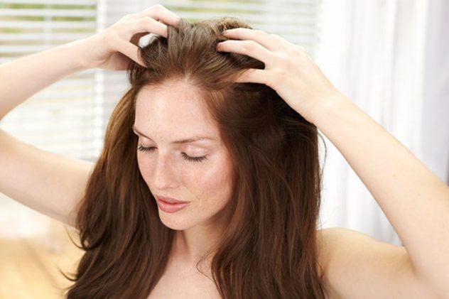 массаж головы для укрепления волос