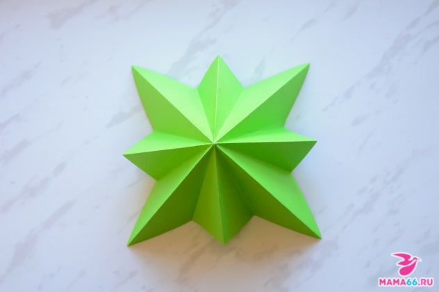 елка оригами из бумаги-4