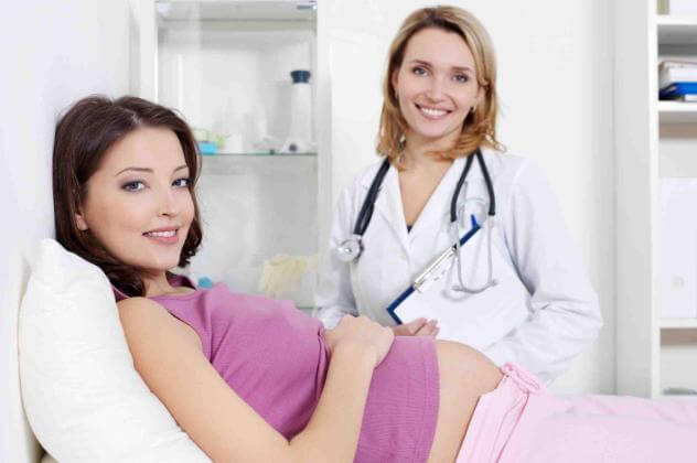 Беременная на 20 неделе у врача