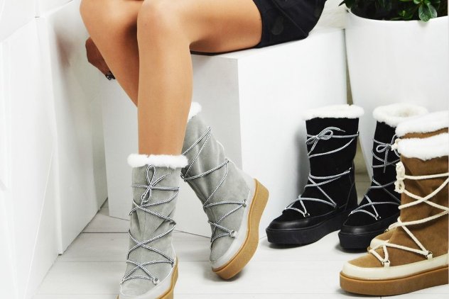 Шнурованные ботинки и сапоги - модная обувь зима 2018-2019