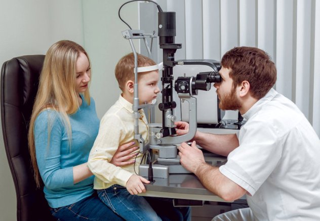 биомикроскопия глаза при внутреннем ячмене у ребенка