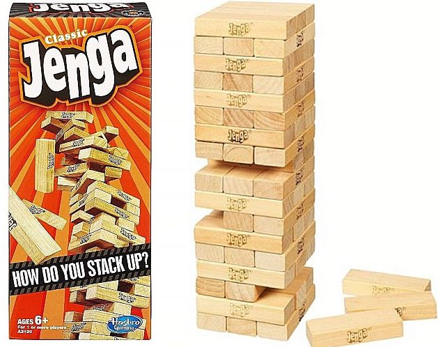 Дженга - лучшая настольная игра для семейного отдыха