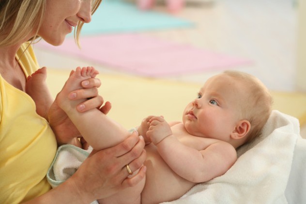 массаж ребенку в 2 месяца