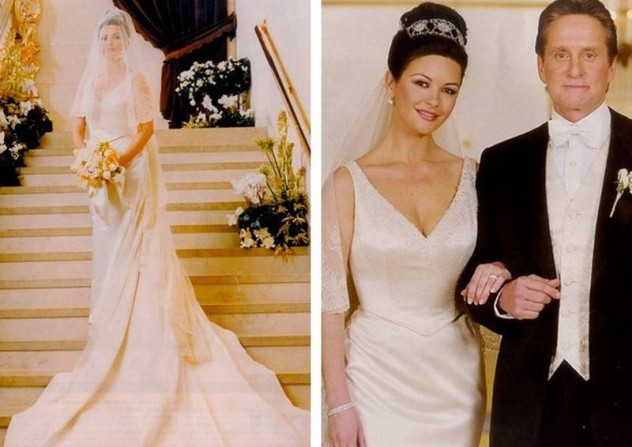 самое дорогое в истории свадебное платье кэтрин зеты-джонс