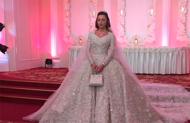 самое дорогое в истории свадебное платье Хадижи Гуцериевой