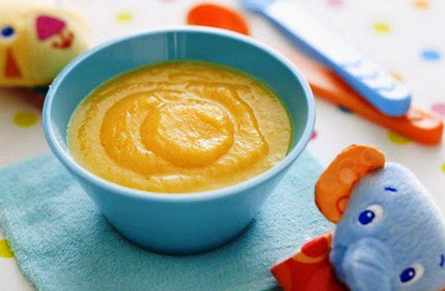 в рацион ребенка 10 месяцев можно включить суп-пюре из тыквы