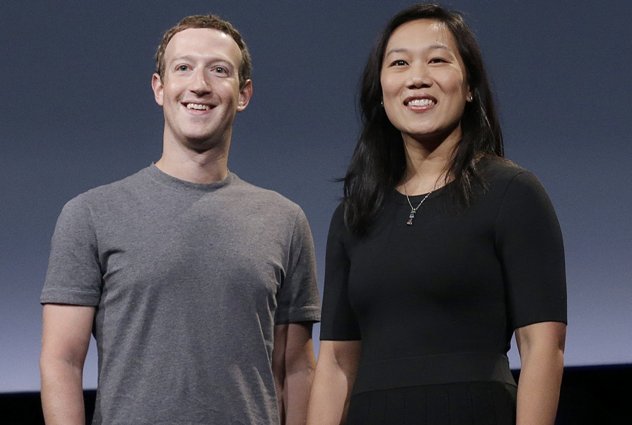 Марк Цукерберг и Присцилла Чан - самые странные пары среди знаменитостей