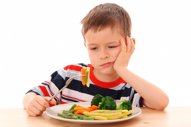 ребенок не ест овощи