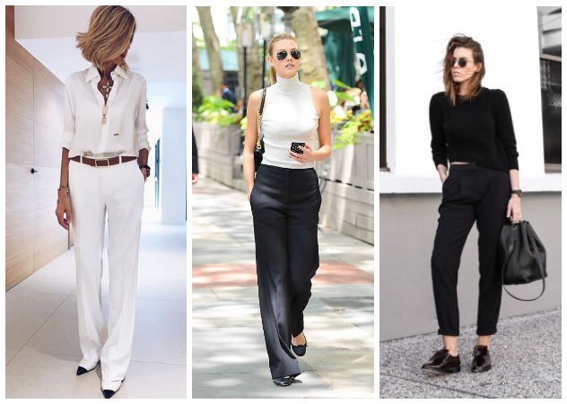 вещи, которые не выйдут из моды: классические брюки