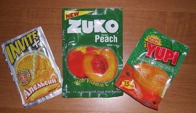 любимые детские сладости из 90х: Yupi, Invite+ и Zuko