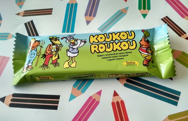 любимые детские сладости из 90х: Koukou Roukou